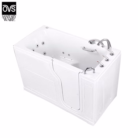 Whirlpool Bath Tub for 2 with Air Jets and Water Jets