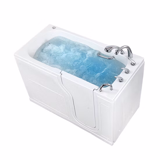Whirlpool Bath Tub for 2 with Air Jets and Water Jets