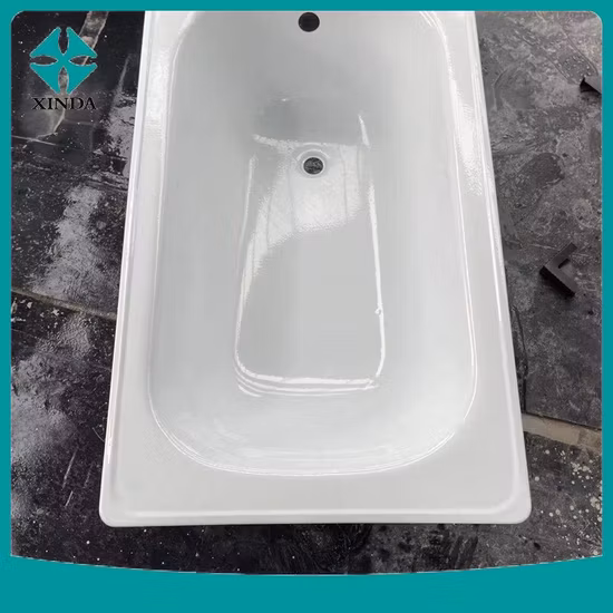 Kitchen Bathroom Shower Enamel Stainless Steel Basin Sink Tray