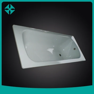 CE-Edelstahl-Einbaubadewanne, einfache gebrauchte Stahl-Emaille-Badewanne