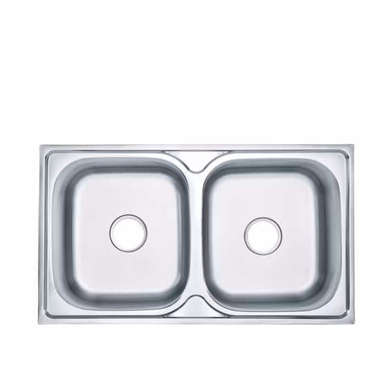 Bauernhaus modernes Edelstahl-Waschküchen-Emaille-Küchenspülbecken