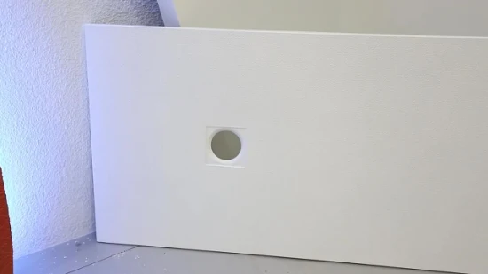 Künstliche Get Coat Steinharz-Verbund-Duschbodenplatte für Badezimmer